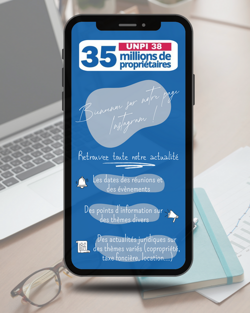 SUIVEZ L'UNPI 38 SUR INSTAGRAM