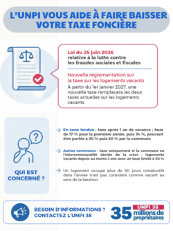 L'UNPI vous aide &agrave; faire baisser votre taxe fonci&egrave;re