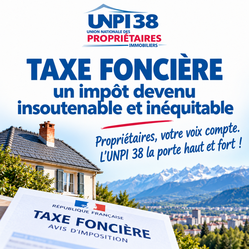 📢 TAXE FONCI&Egrave;RE 2026