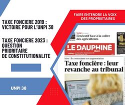 Taxe foncière : Victoire judiciaire pour l'UNPI 38