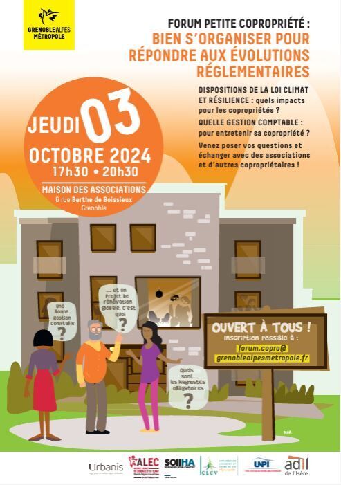 Forum Petites copropriétés BIEN S'ORGANISER POUR RÉPONDRE AUX ÉVOLUTIONS RÉGLEMENTAIRES